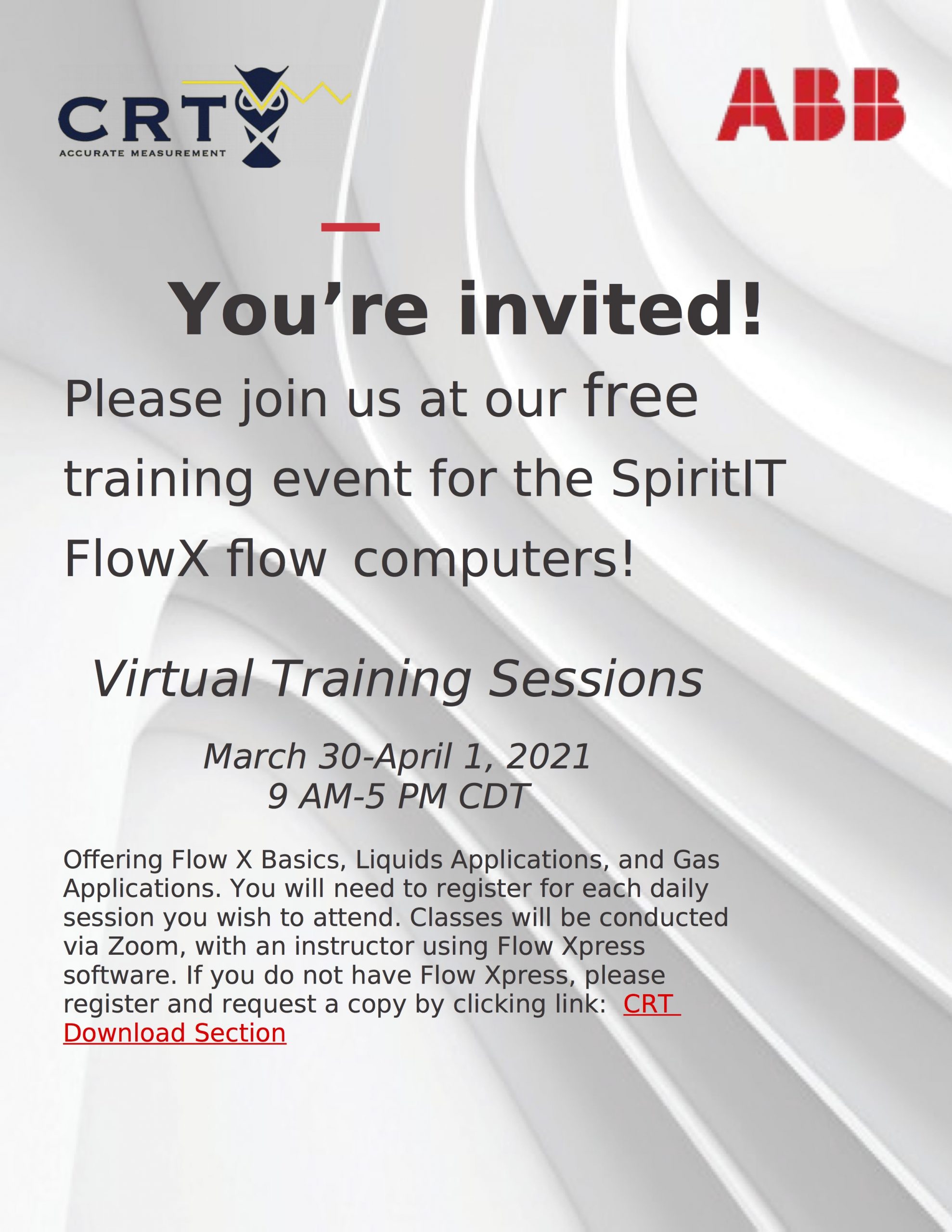 FlowX Training Event Invitation 1